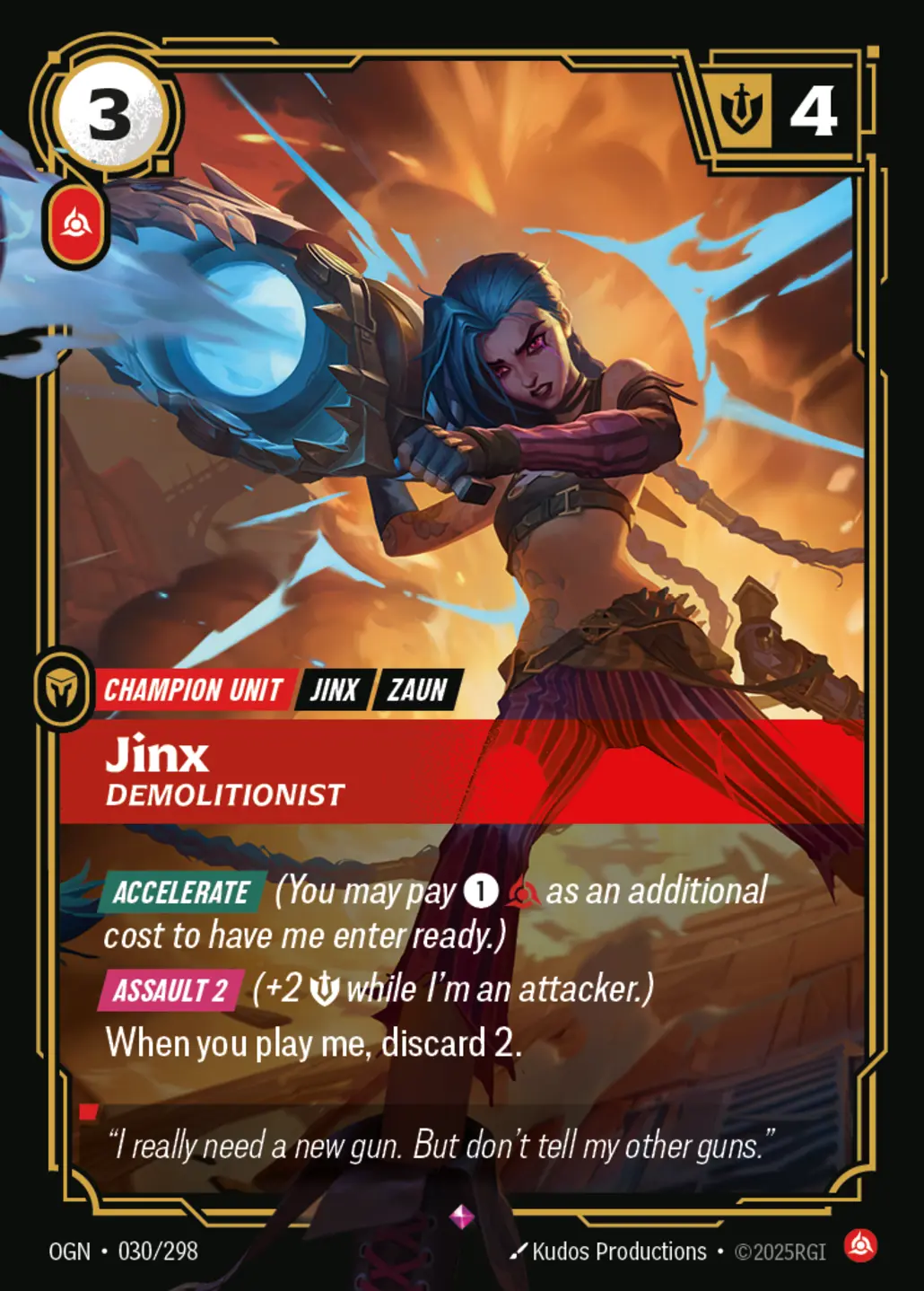 Jinx, Demolitionist