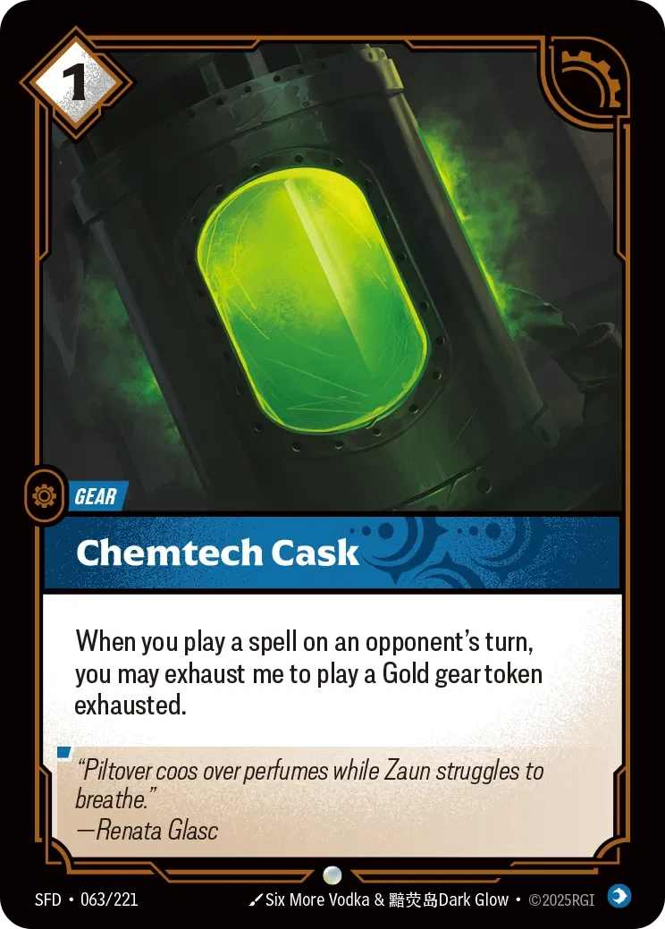 Chemtech Cask