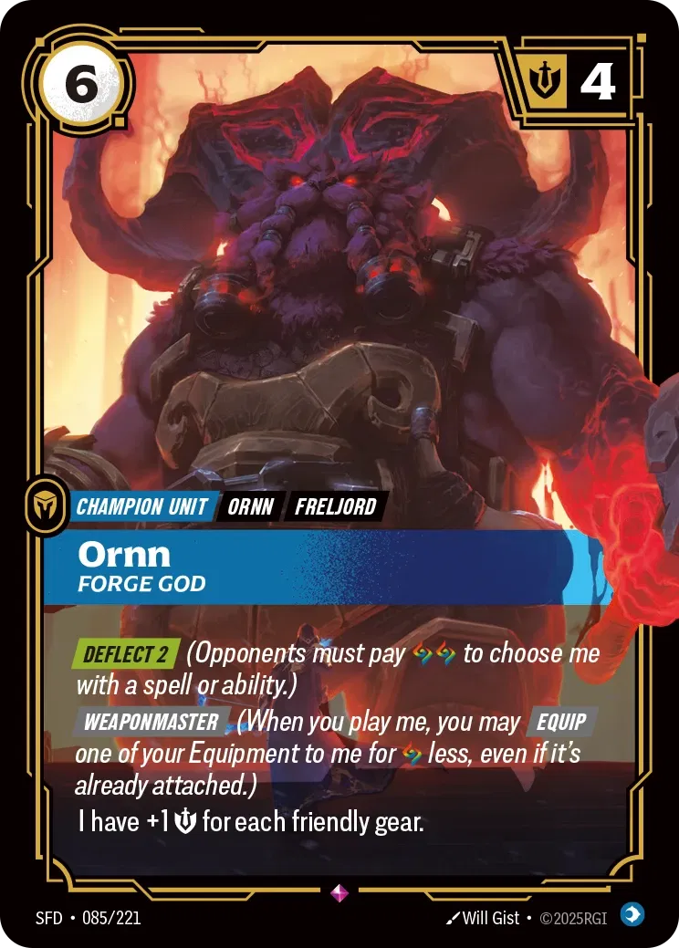 Ornn, Forge God