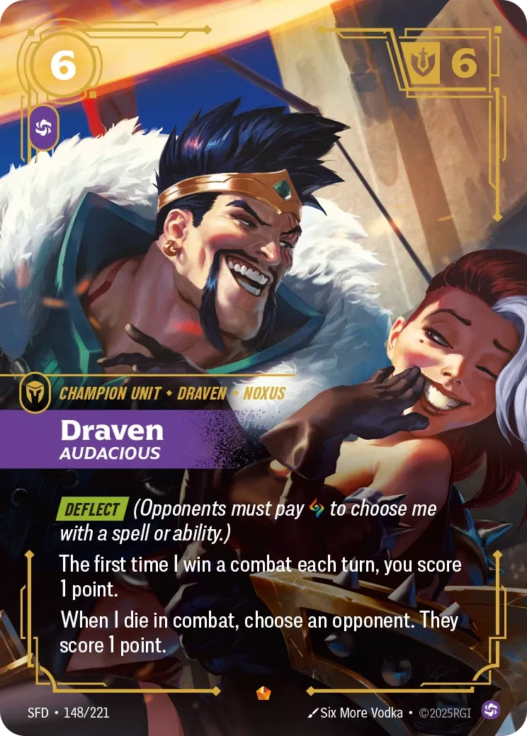 Draven, Audacious